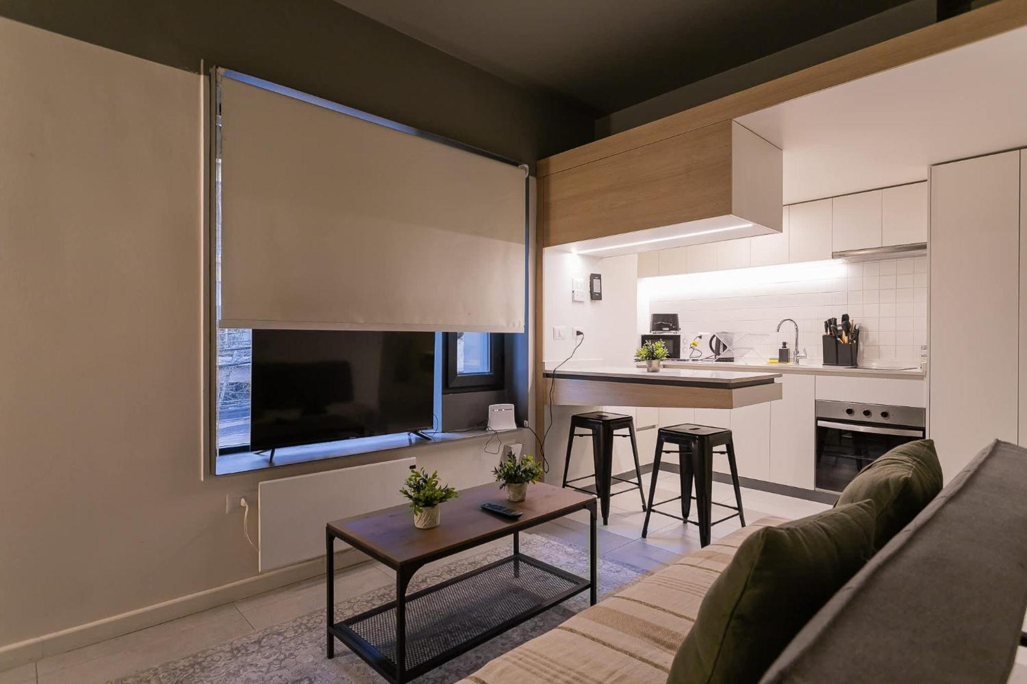 Tu Refugio En Acogedor Con Cocina Apartamento
